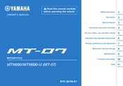 Yamaha MTN690-U Owner's Manual