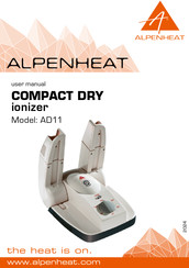 ALPENHEAT COMPACT DRY ionizer User Manual