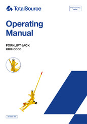 Total Source KRIH0005 Operating Manual