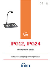 INIM IPG24 Installation And Programming Manual