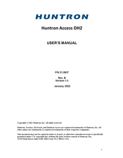 Huntron Access DH2 User Manual
