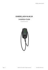 EVSEDO AC011K-AE-25 Installation Manual