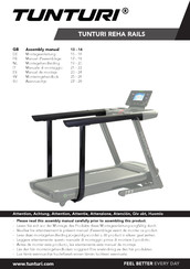 Tunturi REHA RAILS Assembly Manual