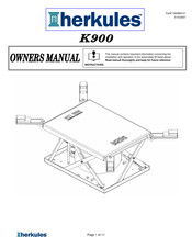 HERKULES K900 Owner's Manual