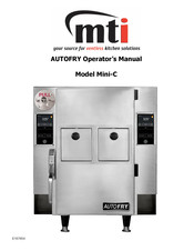 MTI AUTOFRY Mini-C Operator's Manual