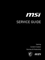 MSI MS-15A2 Service Manual