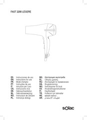 SOLAC S90006500 Instructions For Use Manual
