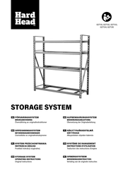 Hard Head 027134 Operating Instructions Manual