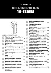 Dometic RMDT10.5T Operating Manual