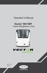 Carrier TRANSICOLD Vector 8611MT Operator's Manual
