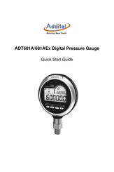 Additel ADT681AEx Quick Start Manual