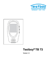 Testboy TB 73 Manual
