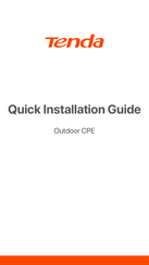 Tenda OS3 Quick Installation Manual