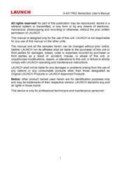 Launch Sensorbox User Manual