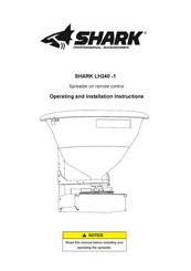 Shark LH240-1 Operating And Installation Instructions