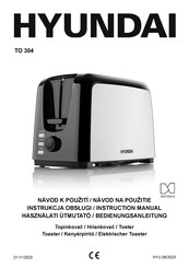 Hyundai TO 304 Instruction Manual