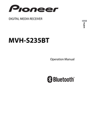 Pioneer MVH-S235BT Operation Manual