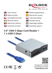 DeLOCK 91759 User Manual