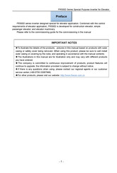 Frecon FR500D-4T-4.0B Instruction Manual