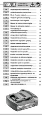 Novus CAS 18V Li-Power 2.0 Ah Original Operating Instructions