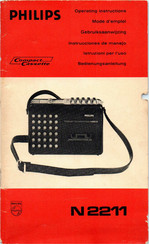 Philips N 2211 Operating Instructions Manual