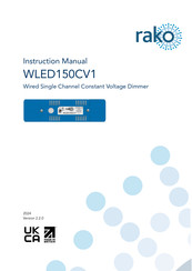 rako WLED150CV1 Instruction Manual