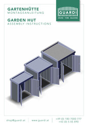 Guardi GARDEN HUT 7000.023 Assembly Instructions Manual