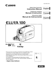 Canon Elura 100 Instruction Manual