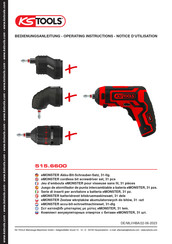 KS Tools eMONSTER 515.6600 Operating Instructions Manual