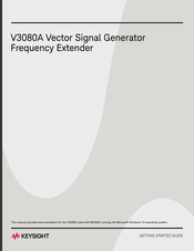 Keysight V3080A Getting Started Manual