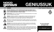 NOCO Genius GENIUS5UK User Manual & Warranty