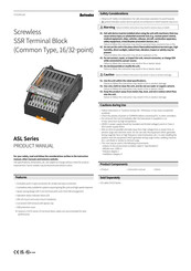 Autonics ASL Series Product Manual