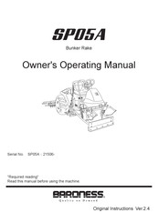 Baroness SP05A Owner's Manual