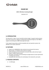 infobit iCam VB80 Datasheet