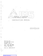 Multilin FB600 Instruction Manual