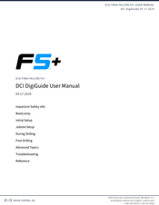 Digital Control DIGITRAK FALCON F+ User Manual