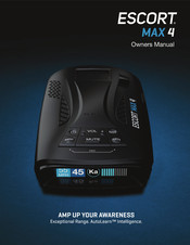 Escort MAX 4 Owner's Manual