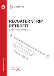 SINTERIT LISA X RECOATER STRIP RETROFIT Assembly Manual