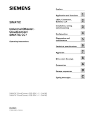 Siemens SIMATIC CloudConnect 716 Operating Instructions Manual