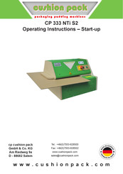 Cushion Pack CP 333 NTi Operating Instructions Manual