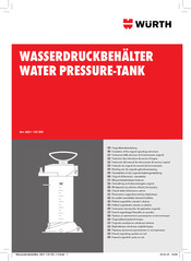 Würth 0651 150 205 Translation Of The Original Operating Instruction