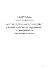 HAVAL JOLION 2024 Owner's Manual