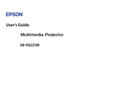 Epson EB-PQ2213B User Manual