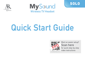 Acoustic Research MySound SOLO Quick Start Manual