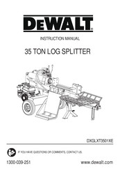 DeWalt DXGLXT3501XE Instruction Manual