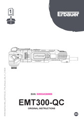 Erbauer 5059340269955 Instructions Manual