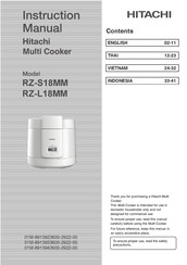 Hitachi RZ-L18MM Instruction Manual