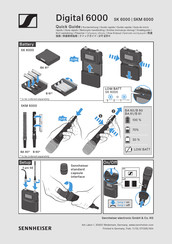 Sennheiser SKM 6000 Quick Manual