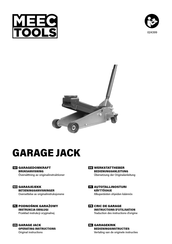 Meec tools 024399 Operating Instructions Manual