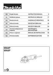 Makita 9564P Instruction Manual